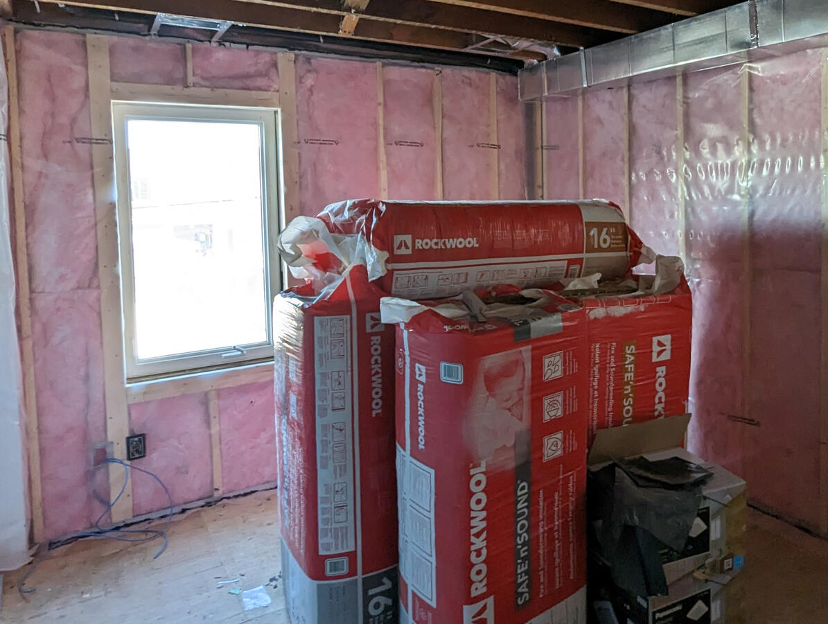 Insulation and vapor barrier